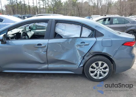 2021 Toyota Corolla Le из США, поврежденный, VIN 5YFEPMAE2MP160718